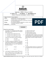 J-CAPS-02 (SC+MATHS) Class X (1st To 7th May 2020) by AAKASH Institute