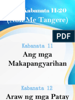 Mga Kabanata 11-20