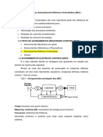 Introdução Aos Acionamentos Elétricos Controlados