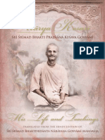 Acarya Kesari - His Life and Teachings - B.V. Narayan Goswami Maharaj PDF