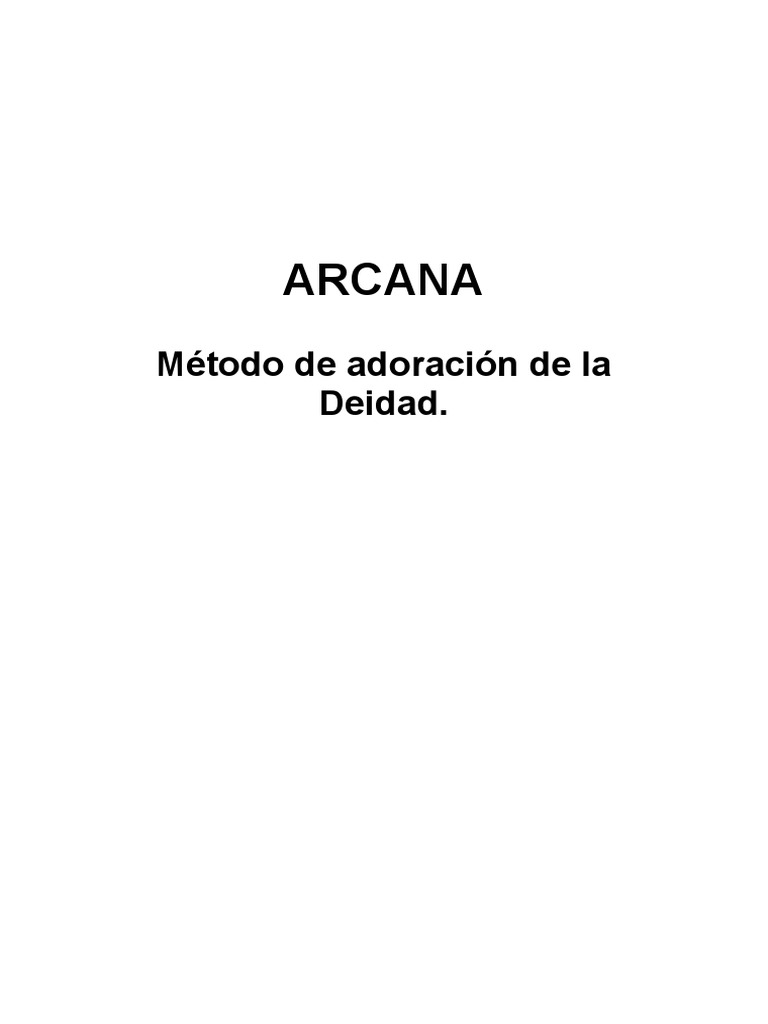 Arcana Metodo de La Deidad - Vrinda | PDF | Dios | Gurú
