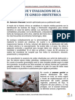 ENFOQUE Y EVALUACION DE LA PACIENTE GINECO HC Go PDF