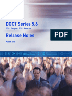 DOC1 Release Notes