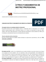 Cableado Eléctrico Fundamentos de Servicio Automotriz Profesional PDF