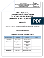 Instructivo conexión cables eléctricos