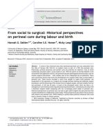 From Social To Surgical Historical Perspectives On Perineal Care During Labour and Birth