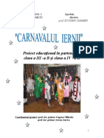 Proiect Carnaval 2012
