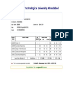 Result 8th Sem - GTU, Ahmedabad