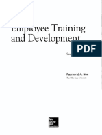 Training and Development 7th Edition Raymond