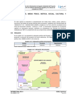 CESEL S.A. Modificación de La DIA Del Proyecto Construcción de La Nueva Subestación Amarilis. Aspectos Del Medio Físico, Biológico y Social PDF