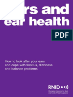 Ears and ear health