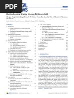 Electrochemical Energy Storage For Green Grid PDF