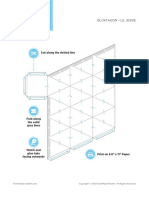 Diamante 3D Origami