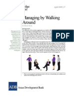 Managing by Walking Around