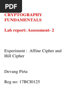 Crypto Assignment 2