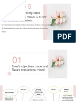 Comparison Between Models of Curriculum