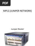 MPLS Juniper