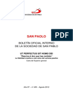 Carta Superior General 2012 PDF
