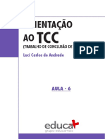 Orientacao e Trabalho de Conclusao de Curso (TCC) - Unidade 6