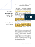 1. (Carlson & Meyer, 2014) Family complexity Setting the context