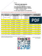 Jadwal - Input - KRS - Jakarta Genap 2019