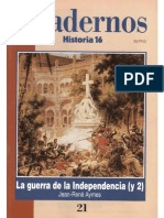 Cuadernos Historia 16 021 1995 La Guerra de La Independencia (Ii) PDF