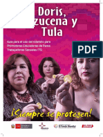 Guía de Rotafolio Doris, Azucena y Tula Siempre Se Protegen