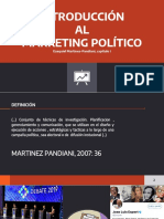 INTRODUCCIÓN AL MARKETING POLÍTICO