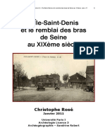 LIle-Saint-Denis Et Le Remblai Des Bras