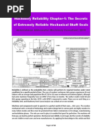 Mechanical Seal Failure Analysis Guide | PDF | Wear | Fatigue (Material)