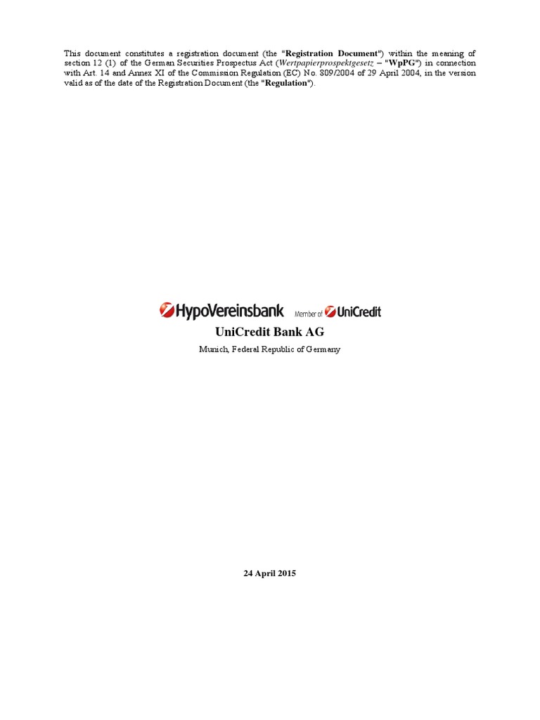 Unicreditupdate15rd English Pdf Market Liquidity Credit Risk