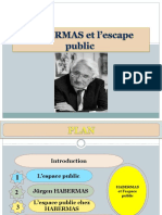 هابرماس والفضاء العمومي
