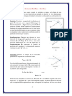 Movimiento Rectilíneo o Curvilíneo