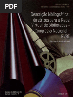 Descrição Bibliográfica RVBI