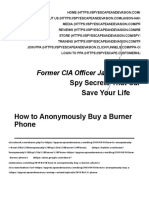 How To Anonymously Buy A Burner Phone - Spy Escape and Evasion