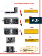 Instructivo de Cambio de Balón de Gas