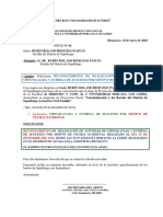 Oficio N°4 para MDS-RECONOCIMIENTO DE REALIZACIÓN