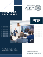 Atton Institute Corporate Brochure