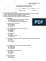 Prueba - Comprension - Diagnostico 2009