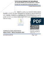 Certificado Medico PDF