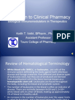 Introduction To Clinical Pharmacy: Biological Immunomodulators in Therapeutics