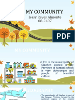MY COMMUNITY by Jessy Almonte Reyes.pptx