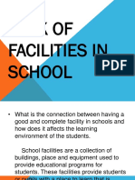 Lack of Facilities in School