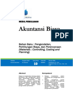 Modul Akuntansi Biaya - TM 10