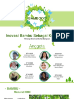Inovasi Bambu Dalam Dunia Konstruksi - Kelompok4 - TBBA
