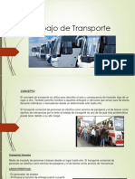 Trabajo de Transporte