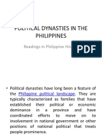 Political Dynasties in The Philippines