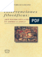 Lozano - Intervenciones filosóficas. Qué hacer con la filosofía en América Latina.pdf
