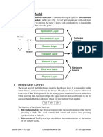 Layers of OSI Model