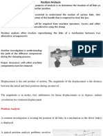 Position Analysis: Graphical and Analytical Methods